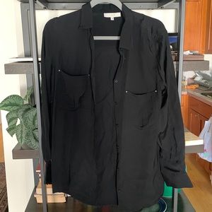 Iro Alvine Stud Button down shirt